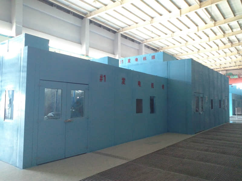 廣州李坑生活垃圾發(fā)電廠(chǎng)汽輪機(jī)隔音罩項(xiàng)目工程